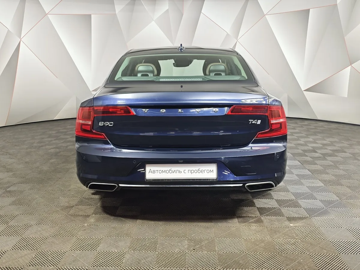 Volvo S90 2.0 T4 Drive-E AT (190 л.с.) Inscription Синий в АВИЛОН. Слайд №8