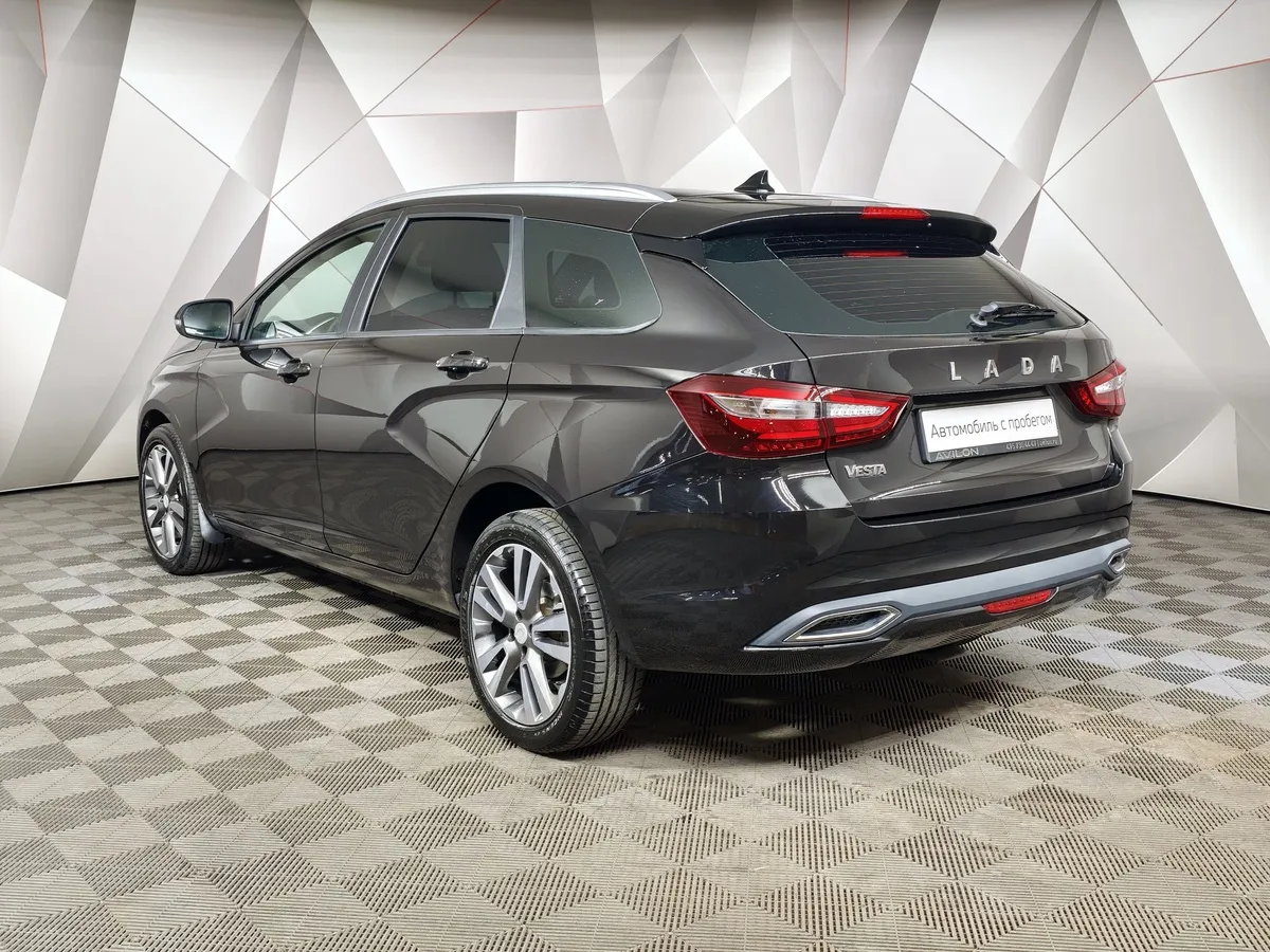 ВАЗ (Lada) Vesta 1.6 AMT (106 л.с.) Черный в АВИЛОН. Слайд №4