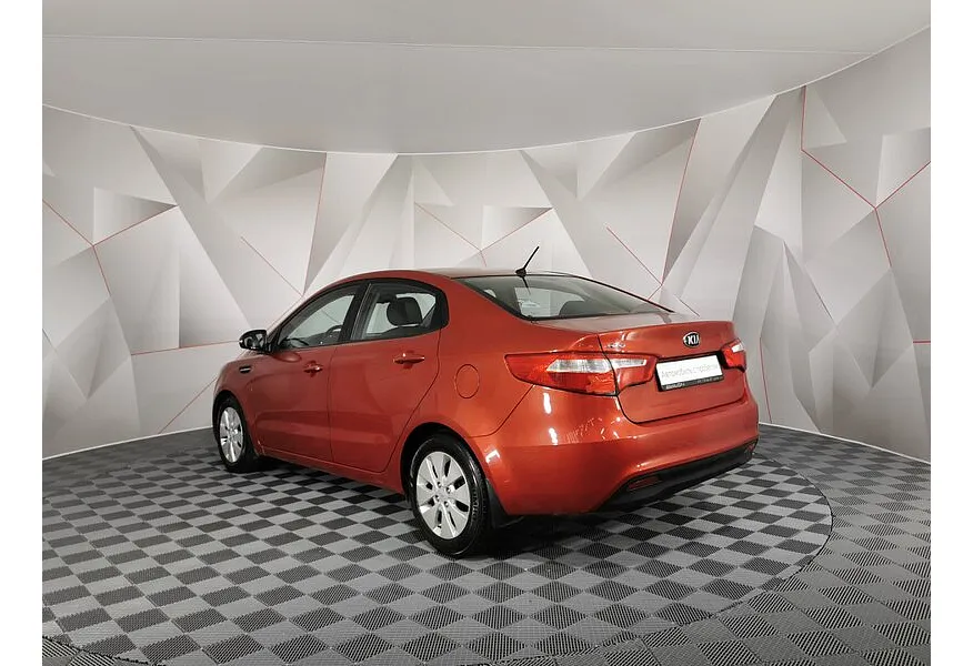 Kia Rio 1.6 AT (123 л.с.) Красный в АВИЛОН. Слайд №7