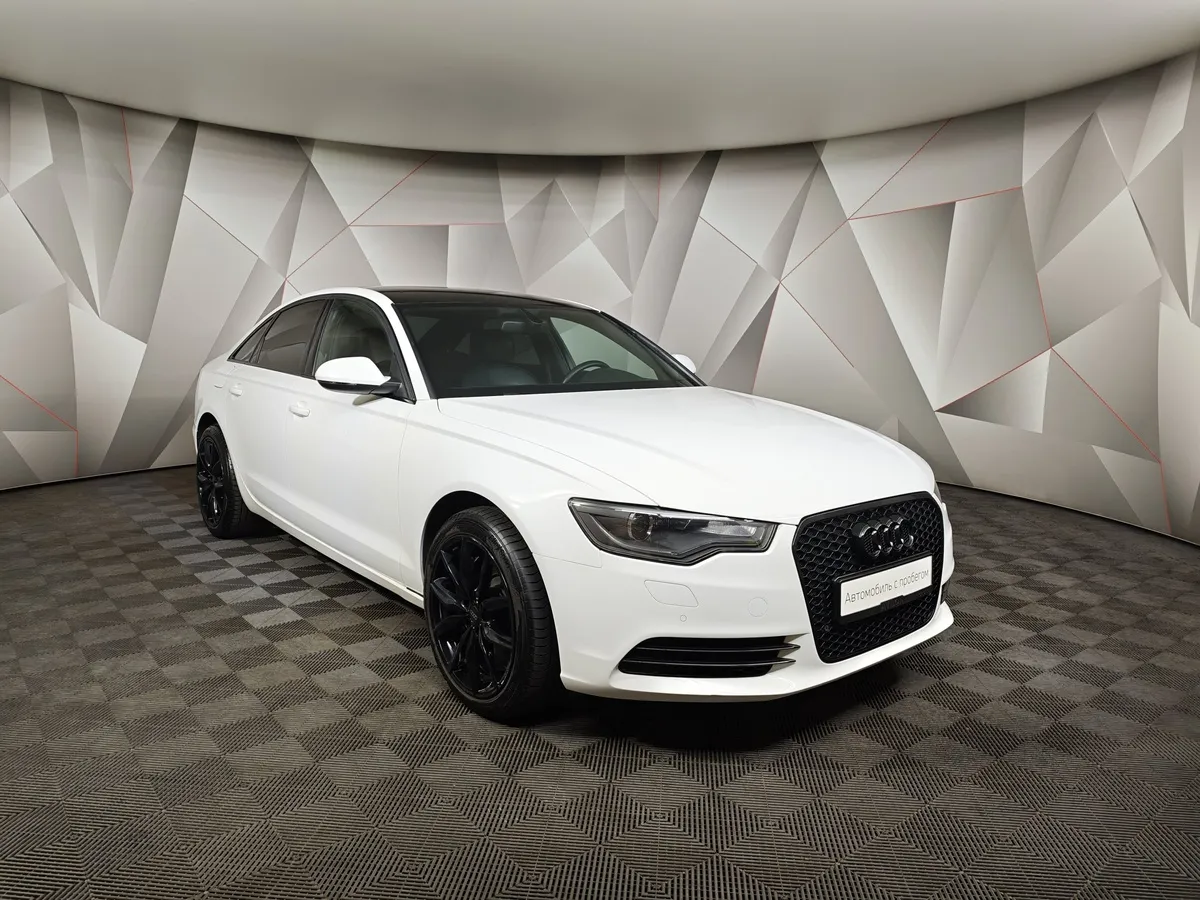 Audi A6 3.0 TDI S tronic quattro (245 л.с.) Белый в АВИЛОН. Слайд №3