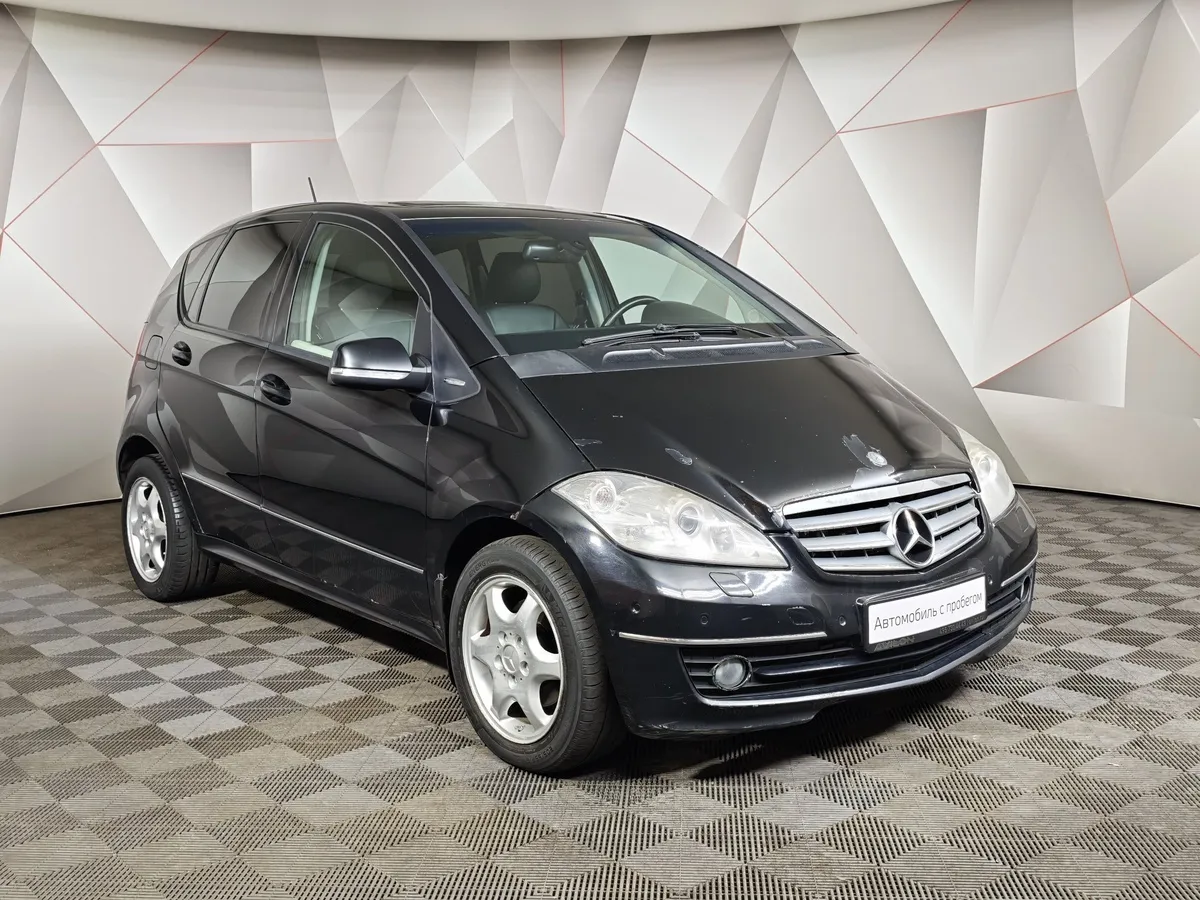 Mercedes-Benz A-Класс A 200 Turbo Autotronic (193 л.с.) Черный в АВИЛОН. Слайд №3