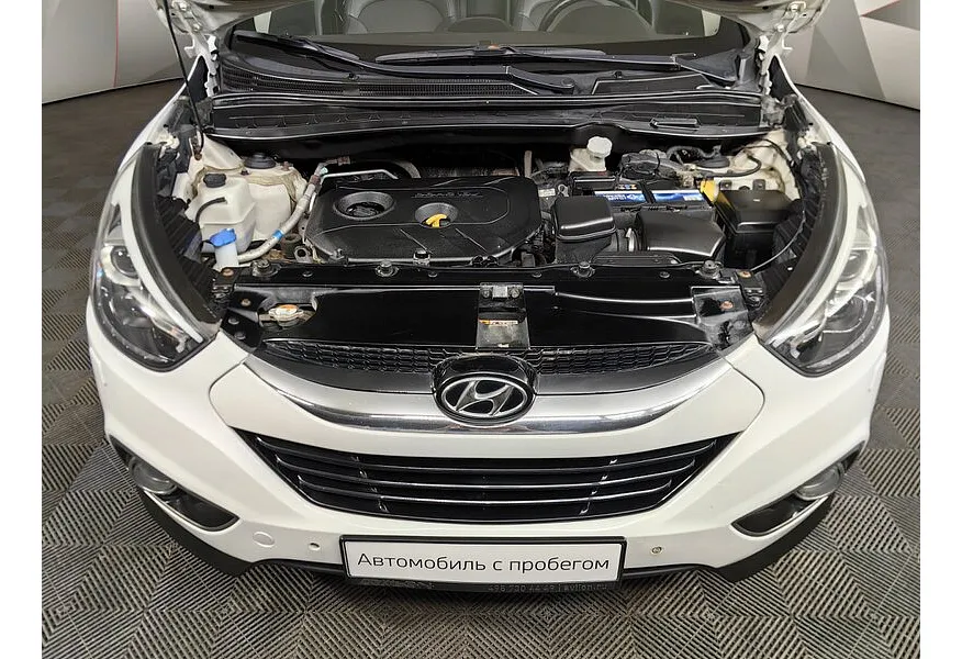 Hyundai ix35 2.0 AT 4WD (150 л.с.) Comfort + Navi Белый в АВИЛОН. Слайд №17
