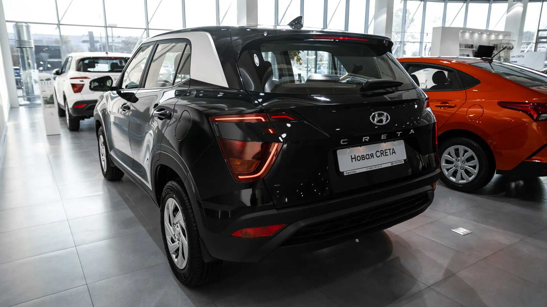 Hyundai Creta 2.0 6at 4wd Prestige + черная кожа