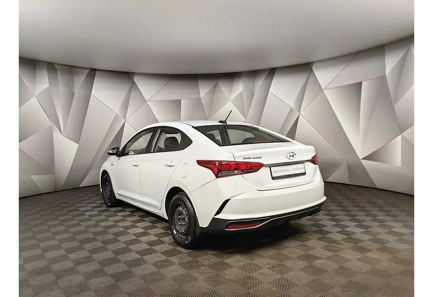 Hyundai Solaris 1.6 AT (123 л.с.) Active Plus Белый в АВИЛОН. Слайд №7