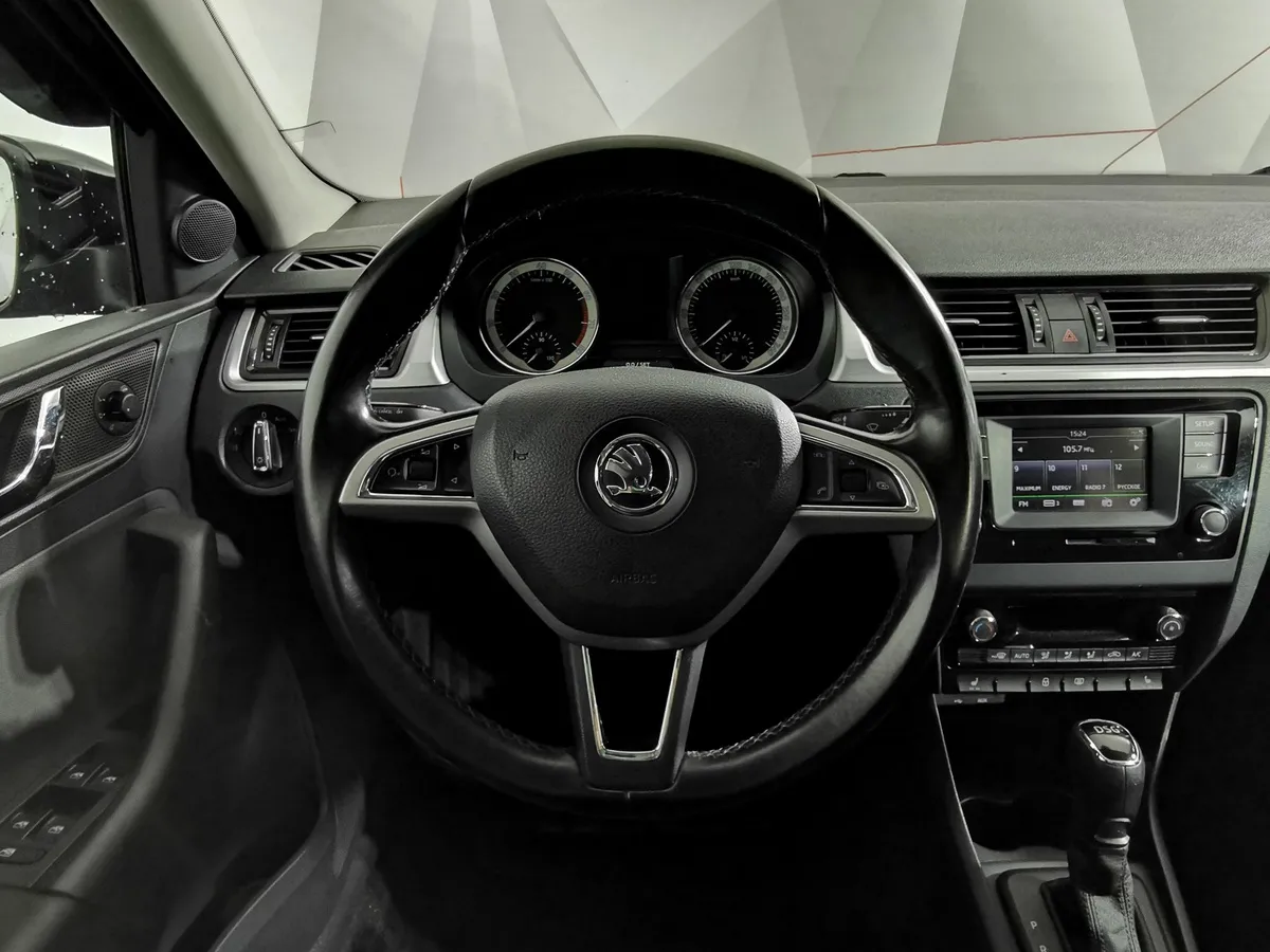 Skoda Rapid 1.4 TSI DSG (125 л.с.) Active Черный в АВИЛОН. Слайд №20