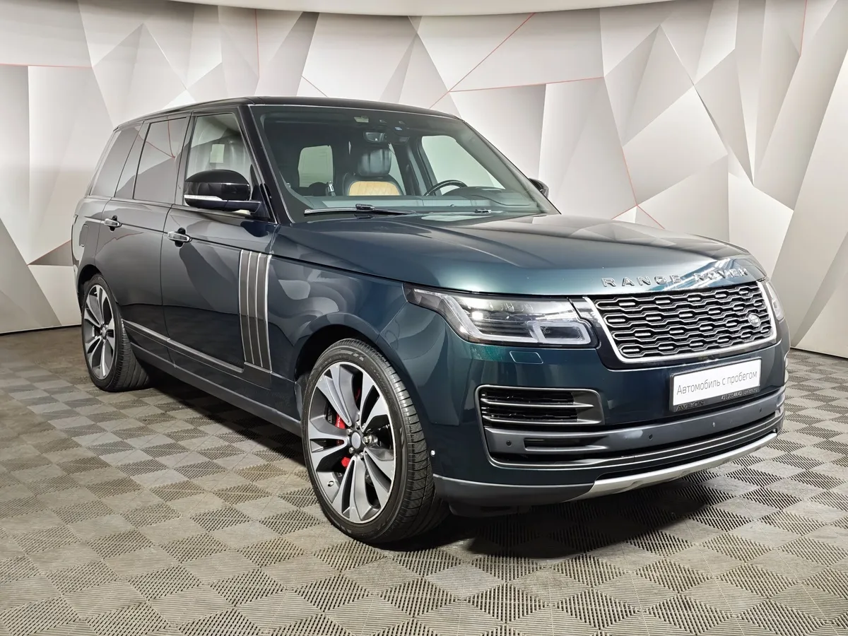 Land Rover Range Rover 5.0 V8 Supercharged AT AWD LWB (565 л.с.) SVAutobiography Зеленый в АВИЛОН. Слайд №3