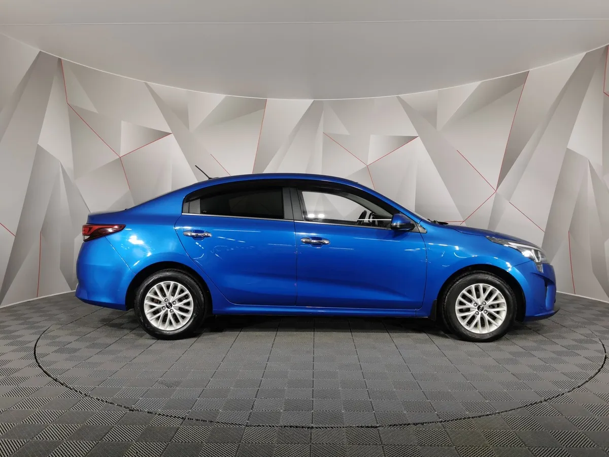 Kia Rio 1.6 AT (123 л.с.) Prestige Синий в АВИЛОН. Слайд №6