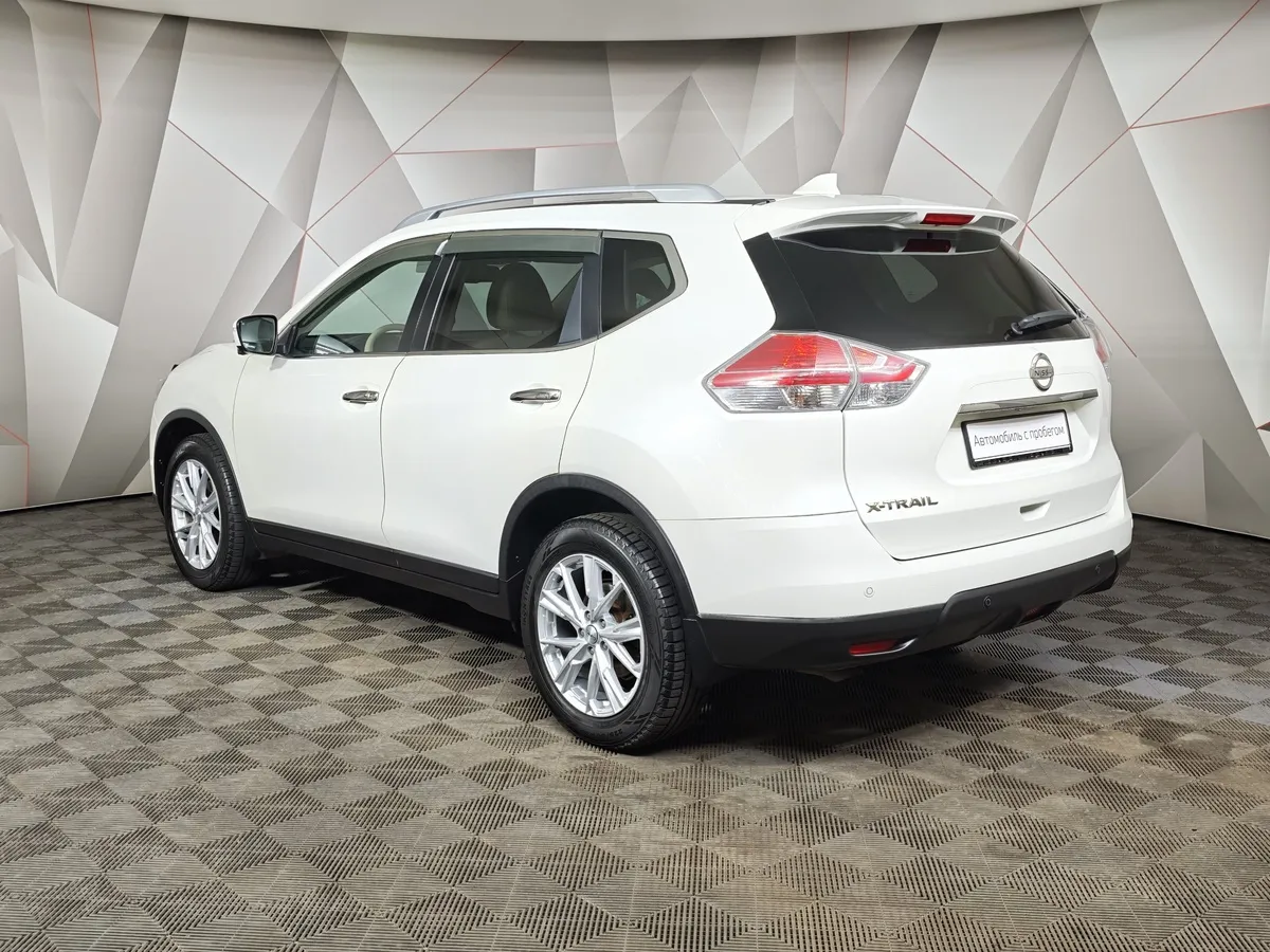 Nissan X-Trail 2.5 CVT AWD (171 л.с.) Белый в АВИЛОН. Слайд №4