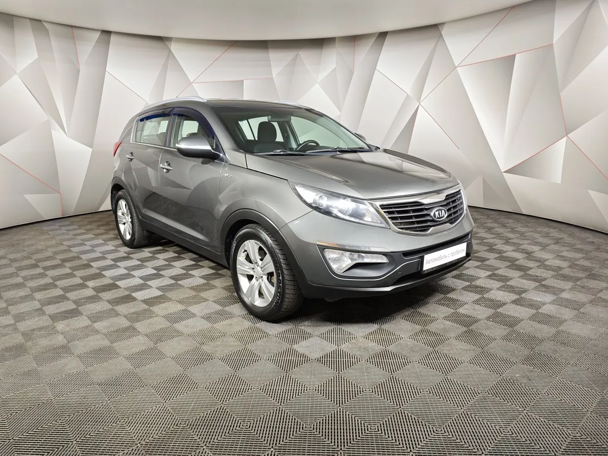 Kia Sportage 2.0 TD AT 4WD (136 л.с.) Серый в АВИЛОН. Слайд №3