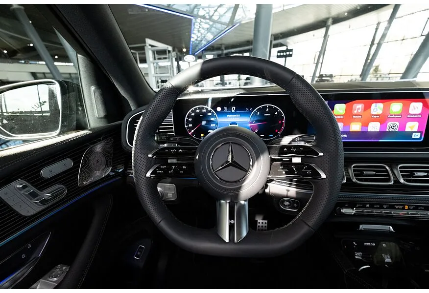 Mercedes-Benz GLE 300d 4MATIC 9G-TRONIC (269 л.с.) Черный в АВИЛОН. Слайд №12