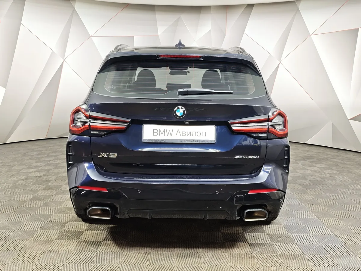 BMW X3 xDrive30i AT (249 л.с.) Base Локальная сборка Черный в АВИЛОН. Слайд №4