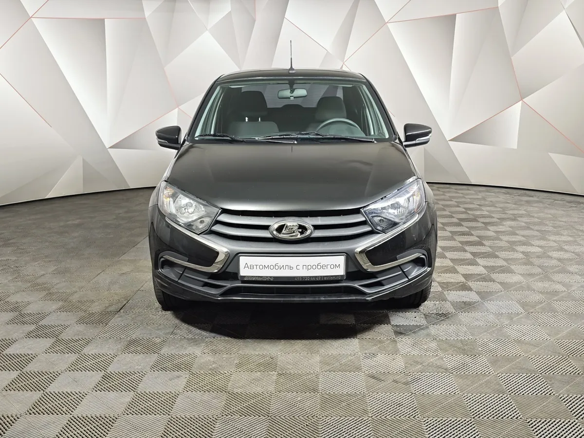 ВАЗ (Lada) Granta 1.6 MT 8кл (87 л.с.) Черный в АВИЛОН. Слайд №7