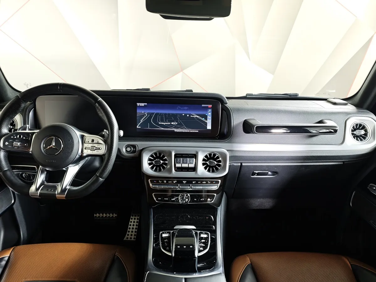 Mercedes-Benz G-Класс G 63 AMG Speedshift 4Matic (585 л.с.) Черный в АВИЛОН. Слайд №15