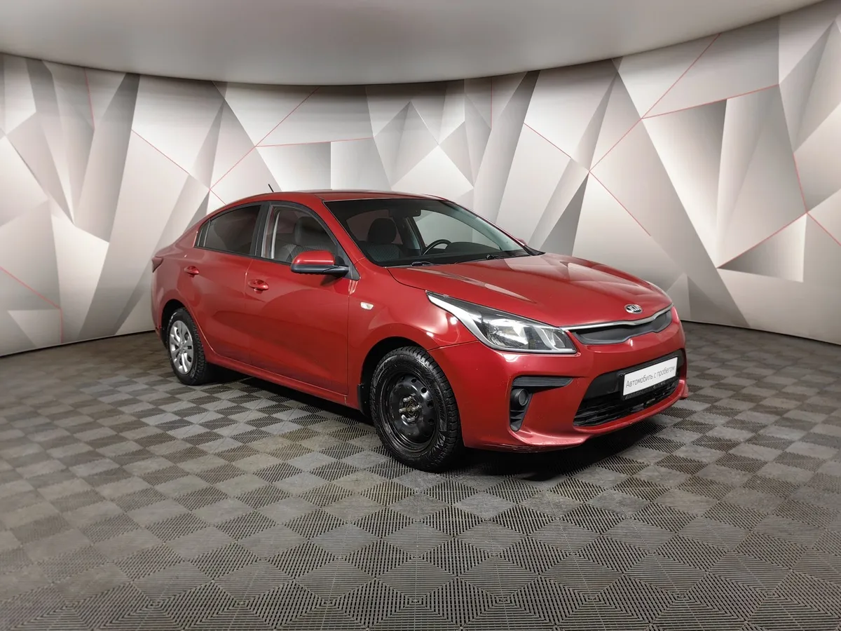 Kia Rio 1.6 AT (123 л.с.) Comfort Красный в АВИЛОН. Слайд №3