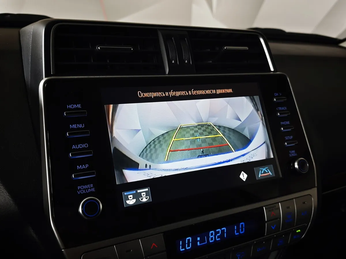 Toyota Land Cruiser Prado 2.8D AT AWD (200 л.с.) Black Vision Белый в АВИЛОН. Слайд №21