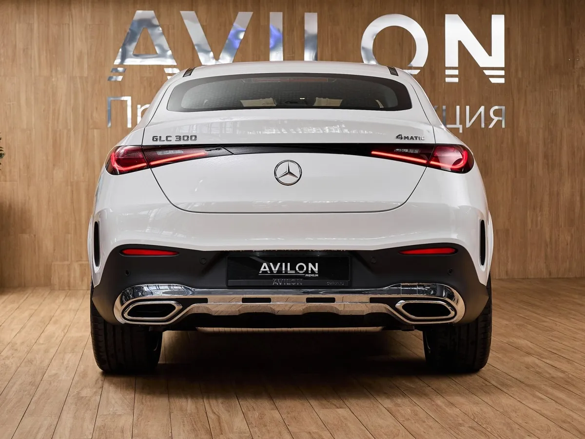 Mercedes-Benz GLC Купе 300 9G-TRONIC 4MATIC (272 л.с.) Белый в АВИЛОН. Слайд №3