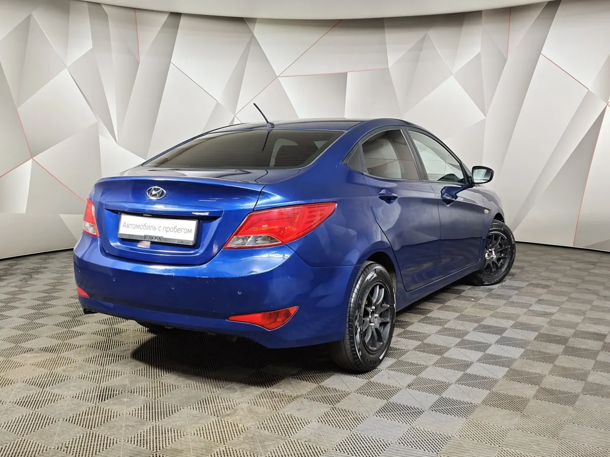 Hyundai Solaris 1.6 AT (123 л.с.) Comfort Синий в АВИЛОН. Слайд №2