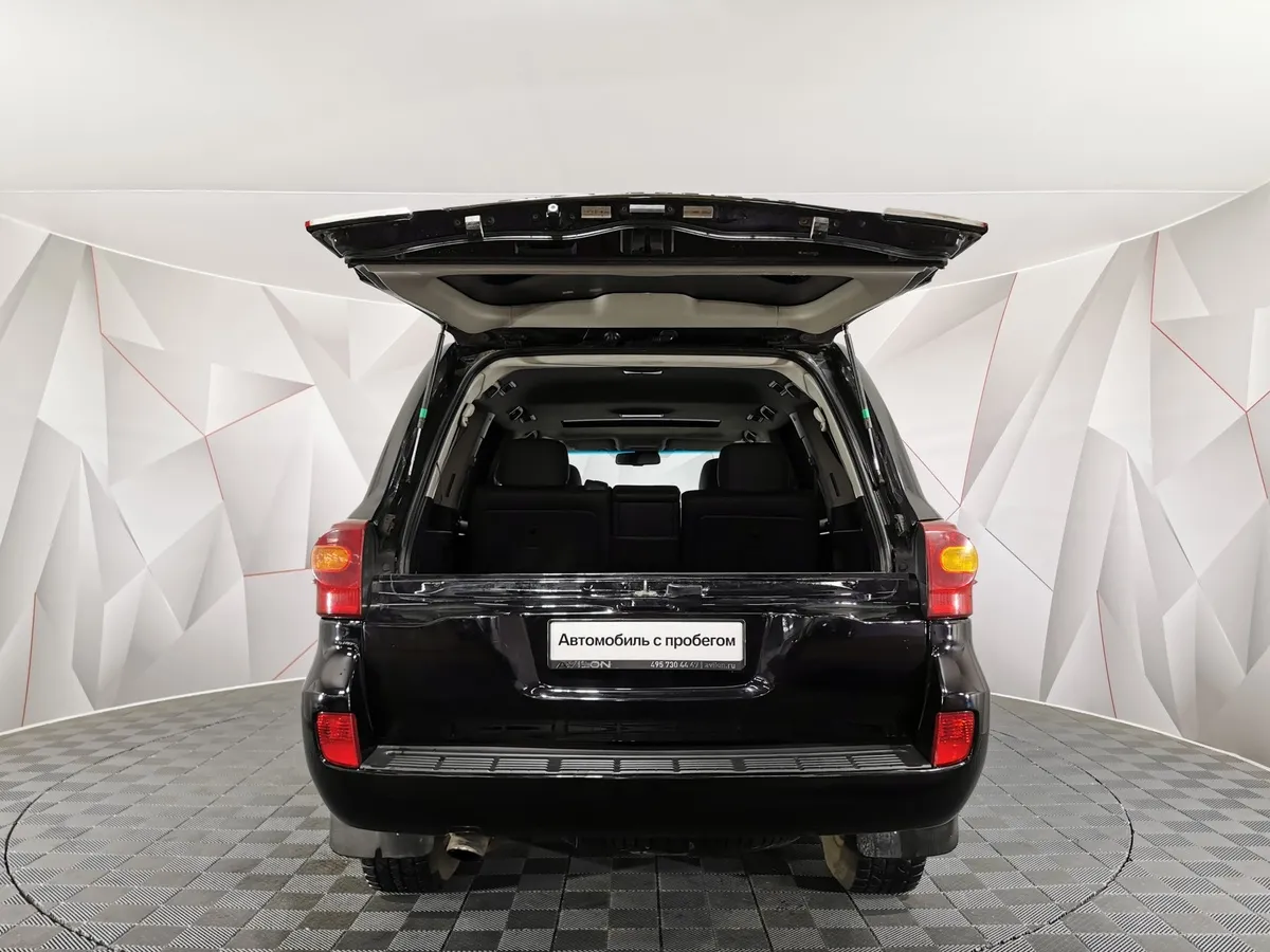 Toyota Land Cruiser 4.5 Twin-Turbo D AT 4WD (5 мест) (235 л.с.) Престиж Черный в АВИЛОН. Слайд №11