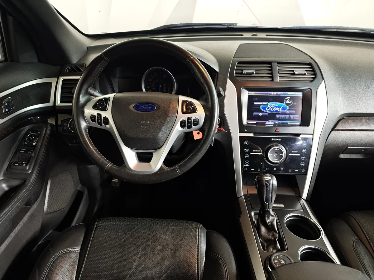 Ford Explorer 3.5 SelectShift 4WD (294 л.с.) Черный в АВИЛОН. Слайд №19
