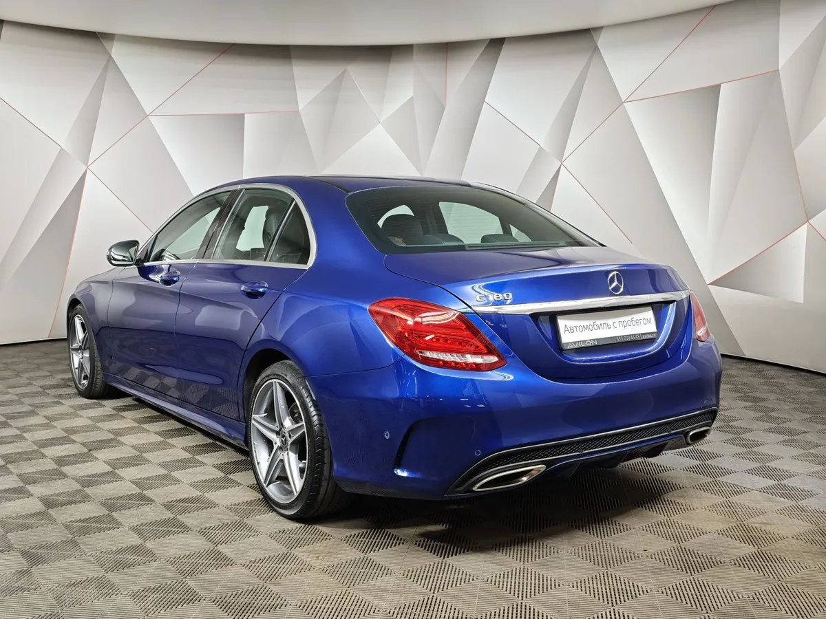 Mercedes-Benz C-Класс C 180 7G-Tronic Plus (150 л.с.) Синий в АВИЛОН. Слайд №4