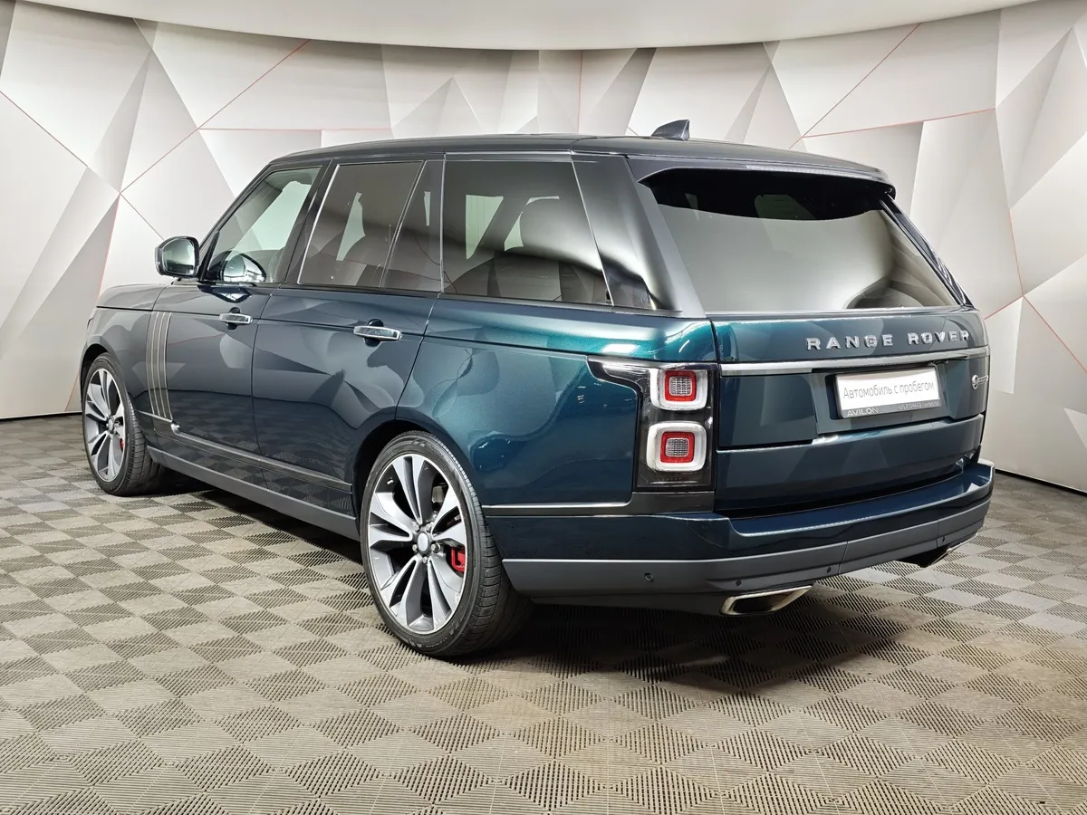 Land Rover Range Rover 5.0 V8 Supercharged AT AWD LWB (565 л.с.) SVAutobiography Зеленый в АВИЛОН. Слайд №4