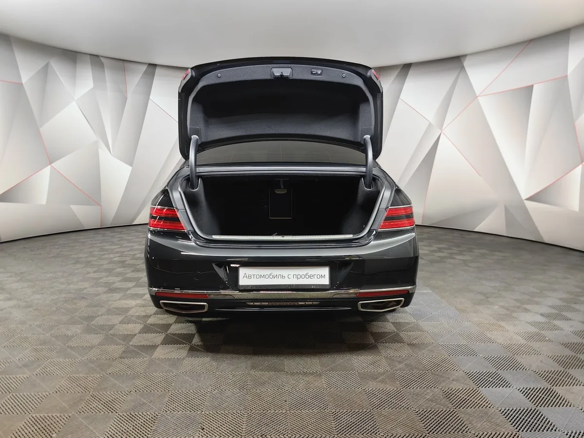 Genesis G90 3.8 GDI AT AWD (309 л.с.) Elite Черный в АВИЛОН. Слайд №12