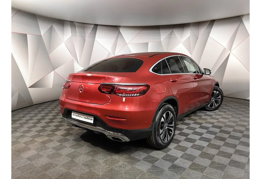 Mercedes-Benz GLC Купе 220 d 9G-TRONIC 4MATIC (194 л.с.) Premium Красный в АВИЛОН. Слайд №2