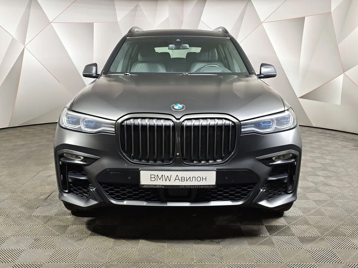 BMW X7 xDrive40d Steptronic (340 л.с.) Базовая (Локальная сборка) Черный в АВИЛОН. Слайд №3