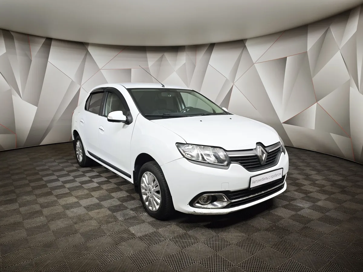 Renault Logan 1.6 MT (102 л.с.) Белый в АВИЛОН. Слайд №3