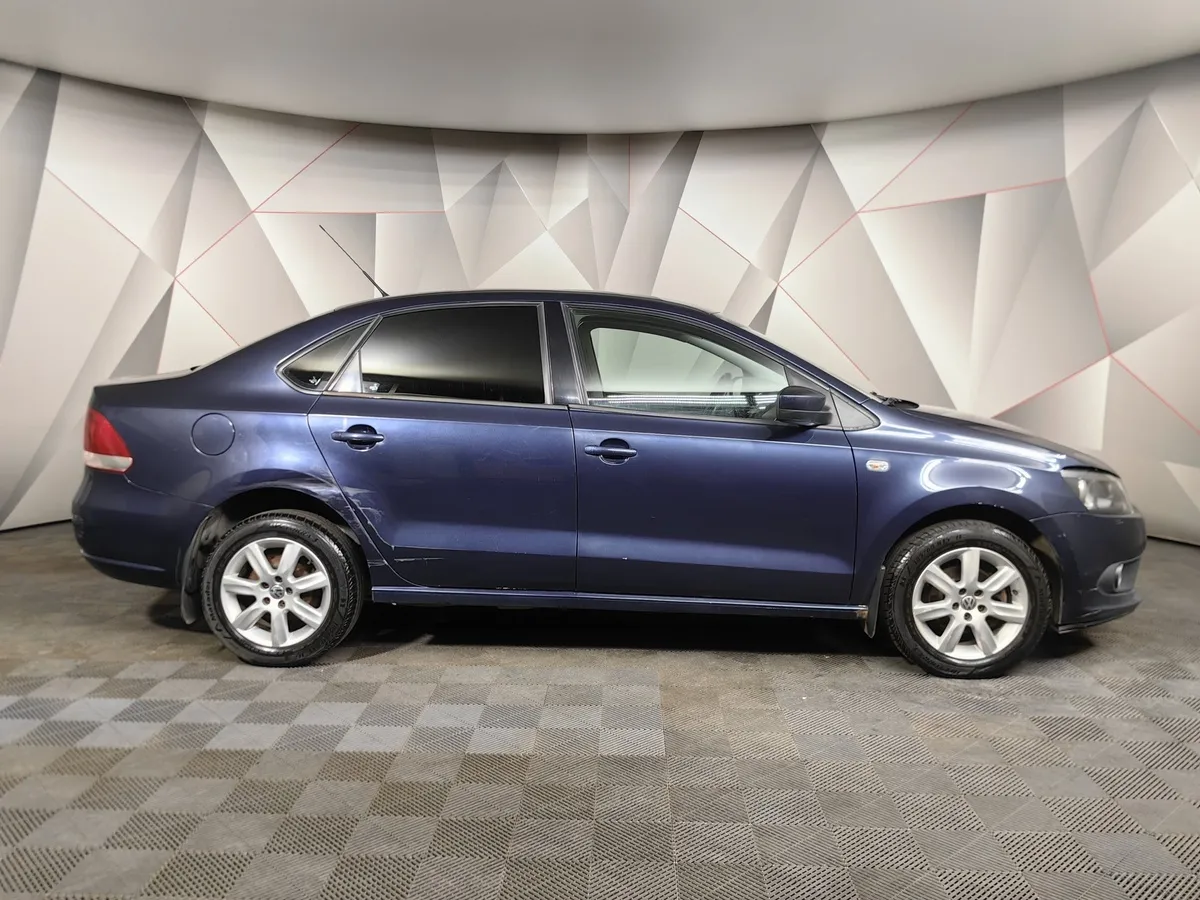 Volkswagen Polo 1.6 Tiptronic (105 л.с.) Comfortline Синий в АВИЛОН. Слайд №6