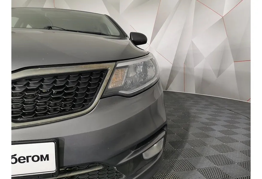 Kia Rio 1.6 AT (123 л.с.) Luxe Серый в АВИЛОН. Слайд №9