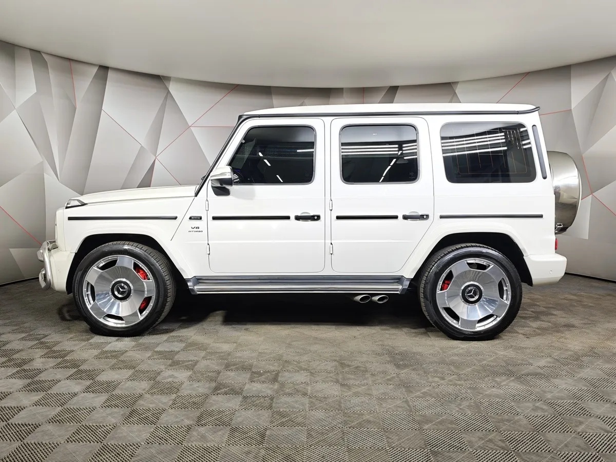Mercedes-Benz G-Класс G 63 AMG Speedshift Plus 9G-Tronic (571 л.с.) Белый в АВИЛОН. Слайд №5