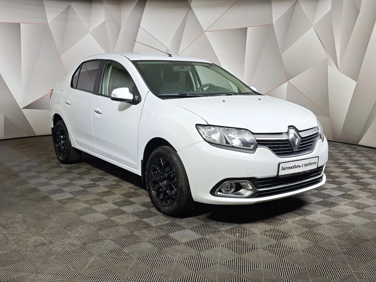 Renault Logan 1.6 MT (87 л.с.) Белый в АВИЛОН. Слайд №3