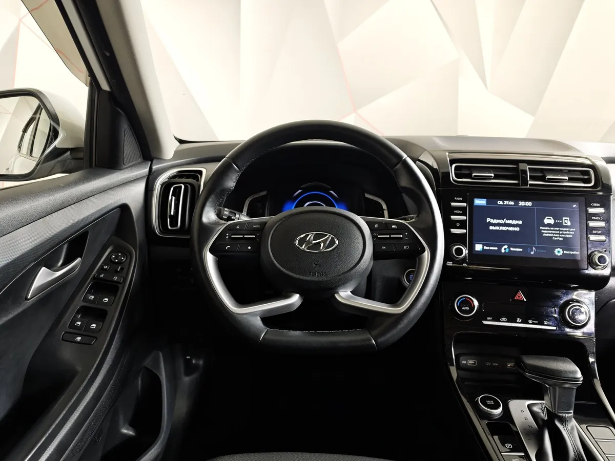 Hyundai Creta 1.6 AT (123 л.с.) Lifestyle Белый в АВИЛОН. Слайд №20