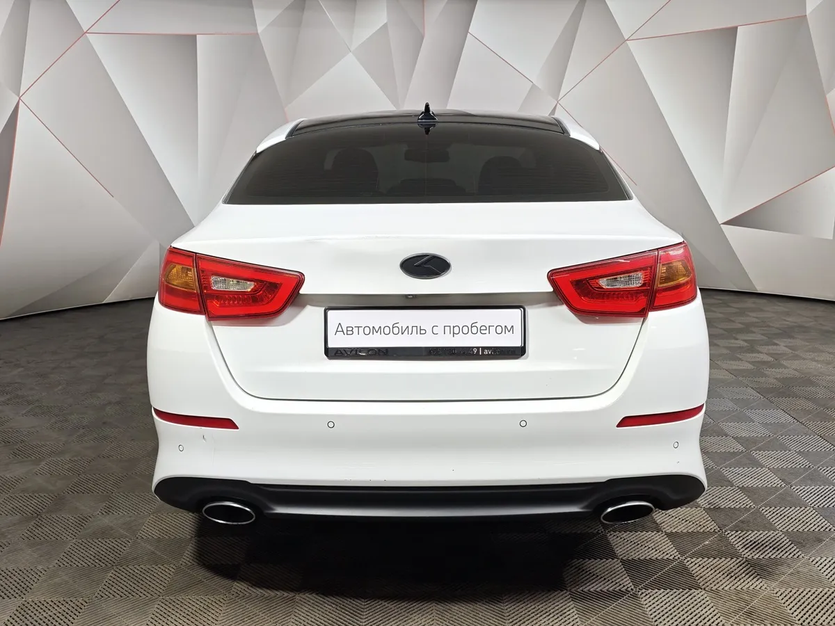 Kia Optima 2.4 AT (180 л.с.) Comfort Белый в АВИЛОН. Слайд №8