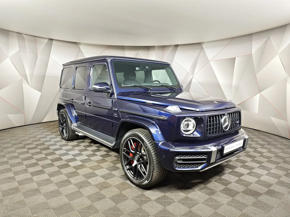 Mercedes-Benz G-Класс G 63 AMG Speedshift 4Matic (585 л.с.) Синий в АВИЛОН. Слайд №3