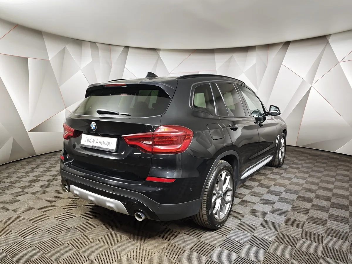 BMW X3 xDrive25d AT (231 л.с.) Черный в АВИЛОН. Слайд №2