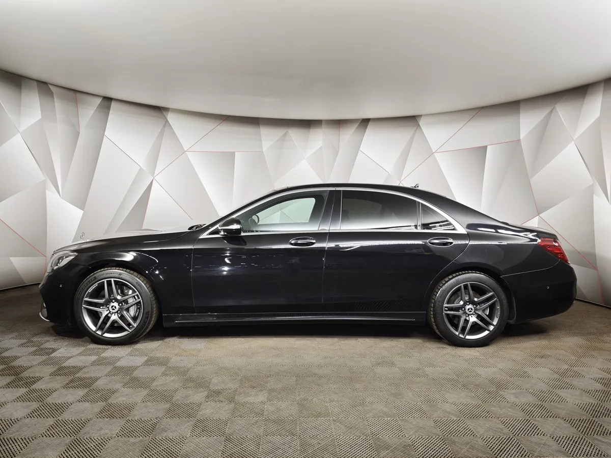 Mercedes-Benz S-Класс S 350 d 9G-Tronic 4Matic длинная база (249 л.с.) Черный в АВИЛОН. Слайд №5