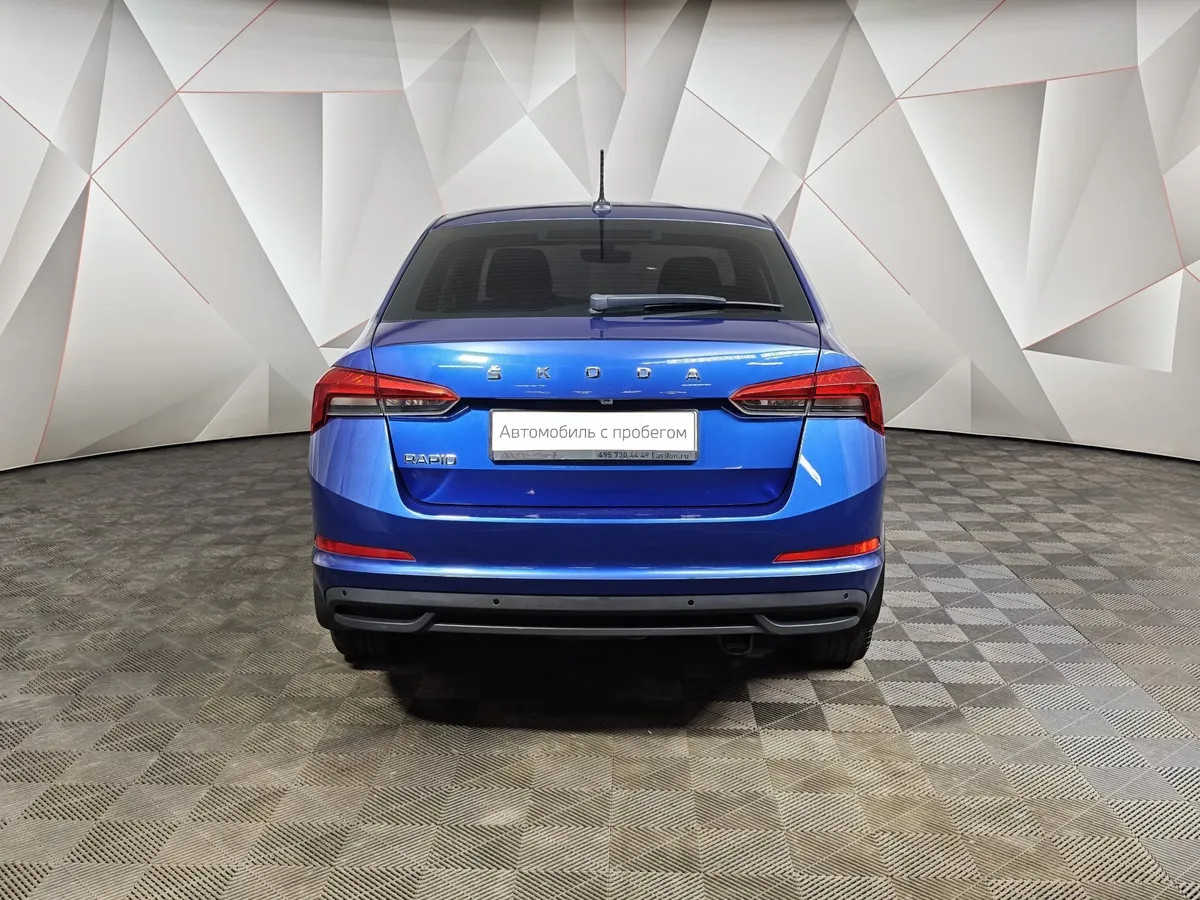 Skoda Rapid 1.4 DSG (125 л.с.) Ambition Синий в АВИЛОН. Слайд №8