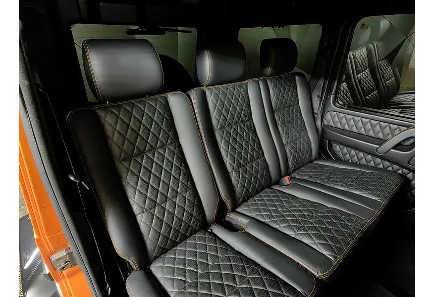 Mercedes-Benz G-Класс G 63 AMG Speedshift Plus 9G-Tronic (571 л.с.) Оранжевый в АВИЛОН. Слайд №17