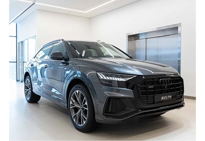 Audi Q8 50 TDI Tiptronic quattro (286 л.с.) Серый в АВИЛОН. Слайд №2 Audi Q8 50 TDI Tiptronic quattro (286 л.с.) Серый в АВИЛОН. Слайд №2