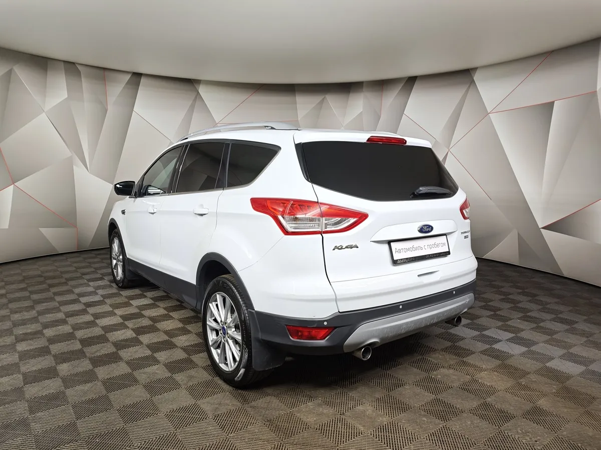 Ford Kuga 1.6 EcoBoost AT AWD (182 л.с.) Titanium Белый в АВИЛОН. Слайд №4