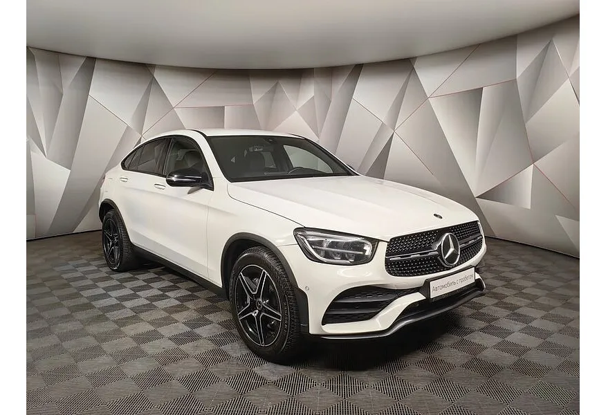 Mercedes-Benz GLC Купе 300 9G-TRONIC 4MATIC (249 л.с.) Sport Белый в АВИЛОН. Слайд №3