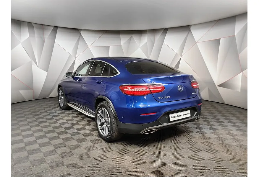 Mercedes-Benz GLC Купе 300 9G-TRONIC 4MATIC (245 л.с.) Sport Синий в АВИЛОН. Слайд №4