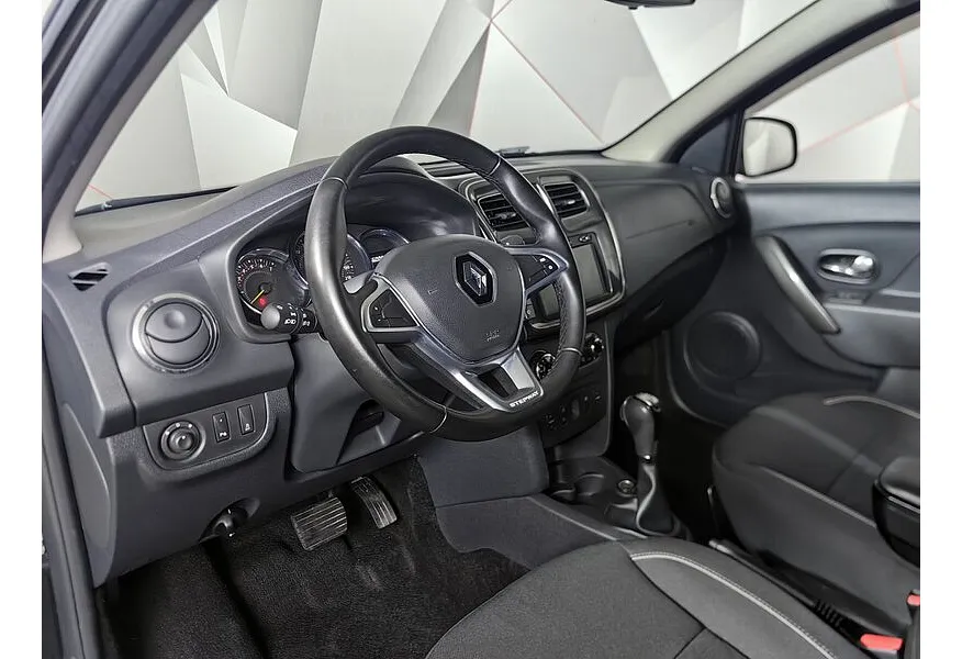 АВИЛОН - Renault Sandero 1.6 CVT (113 л.с.) Stepway Life City Черный - slide 11