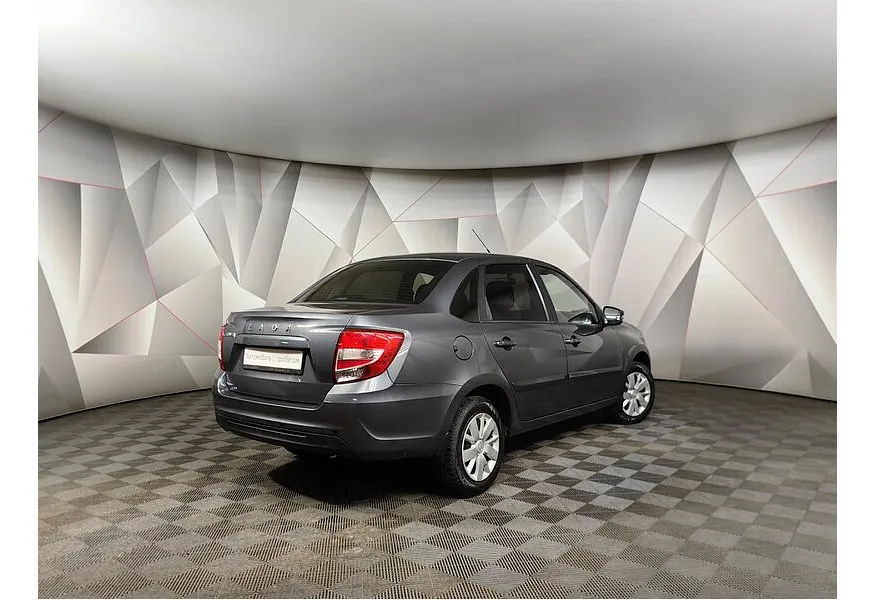 ВАЗ (Lada) Granta 1.6 AT 16кл (98 л.с.) Серый в АВИЛОН. Слайд №2