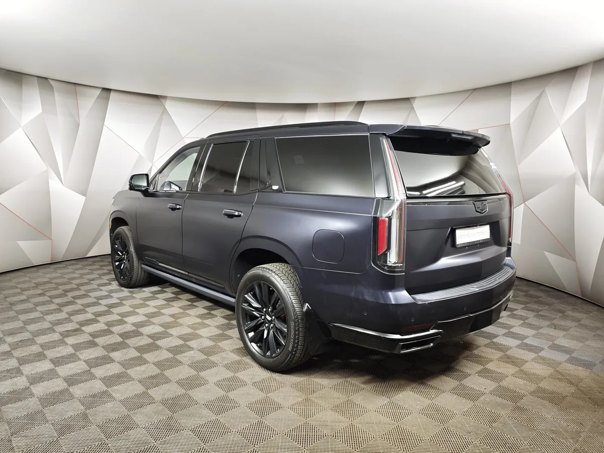 Cadillac Escalade 6.2 AT AWD (420 л.с.) Sport Синий в АВИЛОН. Слайд №4