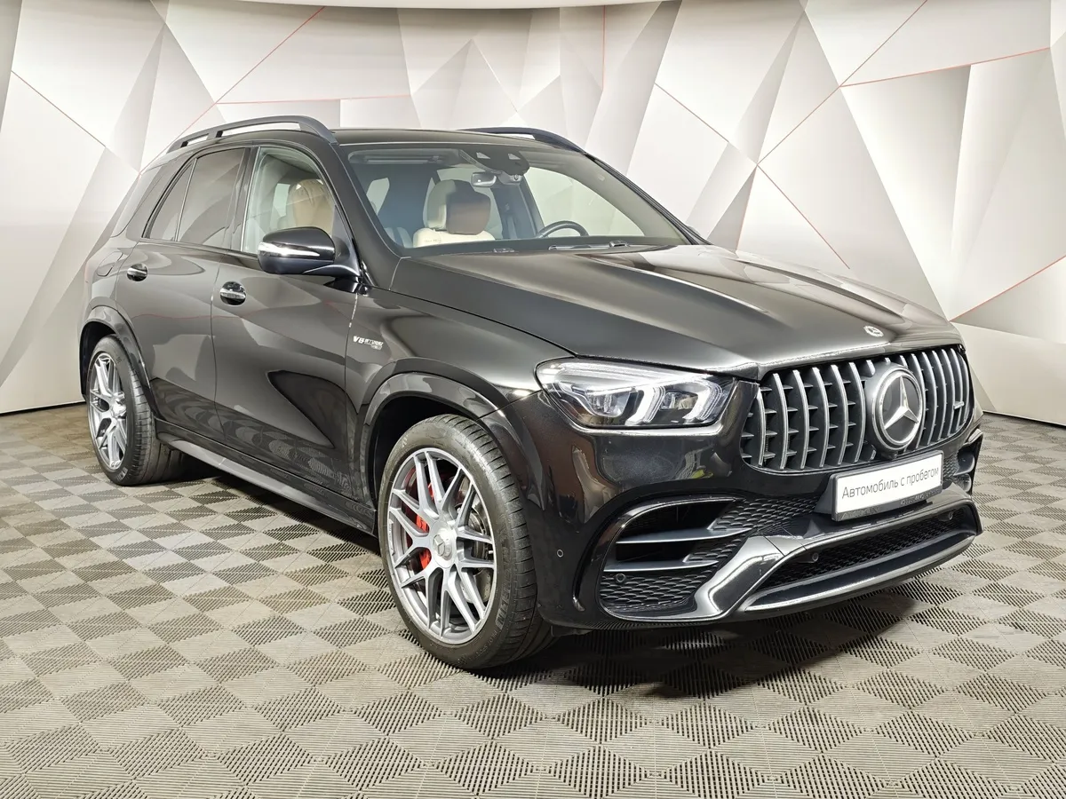 Mercedes-Benz GLE 63 S 9G 4MATIC+ (612 л.с.) Черный в АВИЛОН. Слайд №3