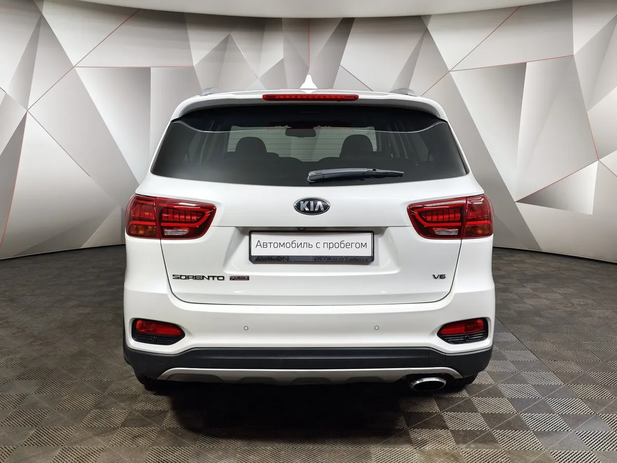 Kia Sorento 3.5 AT AWD (249 л.с.) Prestige Белый в АВИЛОН. Слайд №8