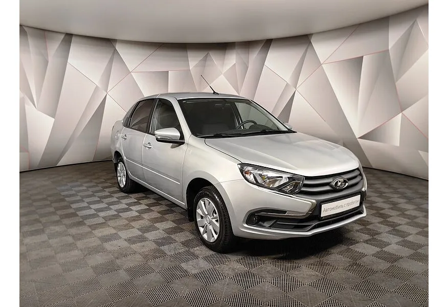 ВАЗ (Lada) Granta 1.6 MT 16 кл (106 л.с.) Серый в АВИЛОН. Слайд №3